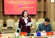 N.A. Vice Chairwoman inspects election preparations in Hung Yen province